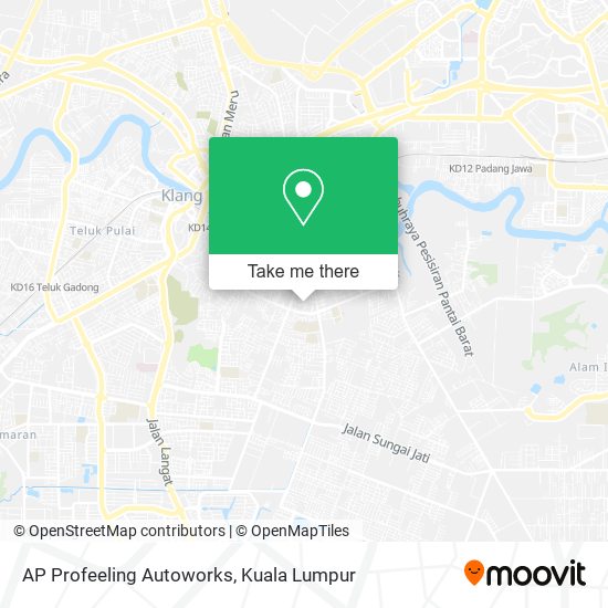 AP Profeeling Autoworks map