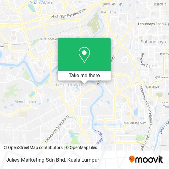 Julies Marketing Sdn Bhd map