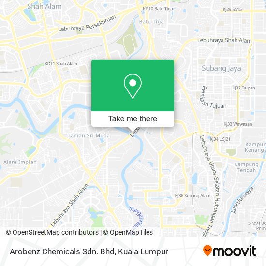 Arobenz Chemicals Sdn. Bhd map