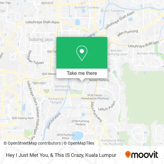 Hey I Just Met You, & This IS Crazy map