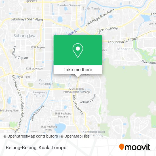 Belang-Belang map