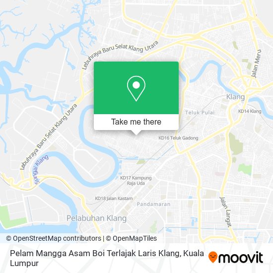 Peta Pelam Mangga Asam Boi Terlajak Laris Klang