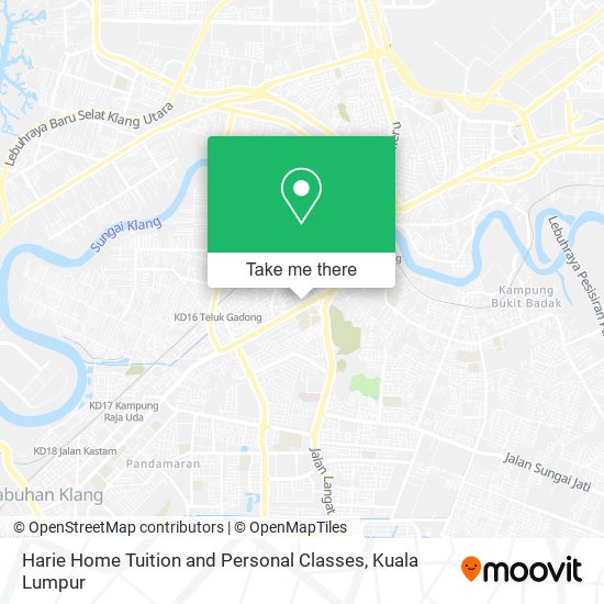 Harie Home Tuition and Personal Classes map
