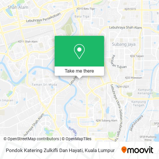 Pondok Katering Zulkifli Dan Hayati map