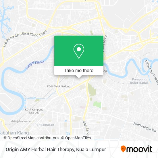 Origin AMY Herbal Hair Therapy map