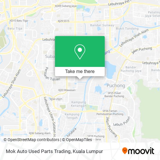 Mok Auto Used Parts Trading map
