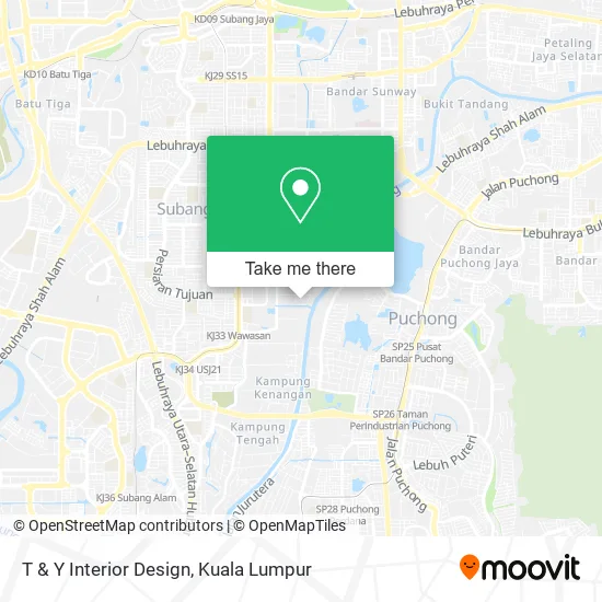T & Y Interior Design map