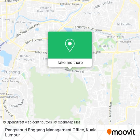 Pangsapuri Enggang Management Office map