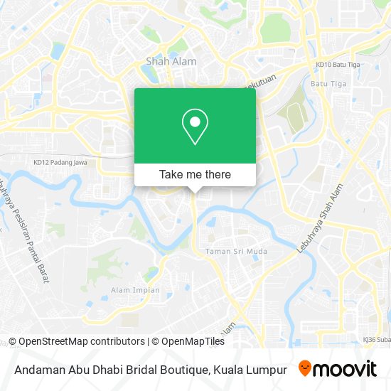 Andaman Abu Dhabi Bridal Boutique map