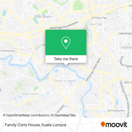 Family Curry House map