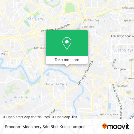 Smacom Machinery Sdn Bhd map