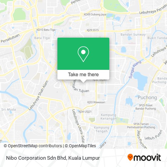 Nibo Corporation Sdn Bhd map