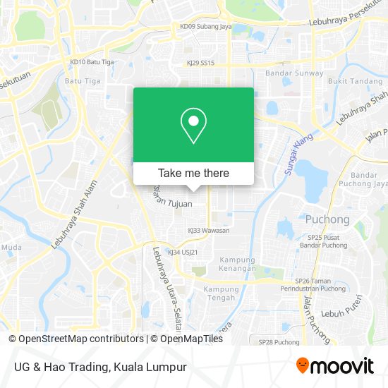 Peta UG & Hao Trading