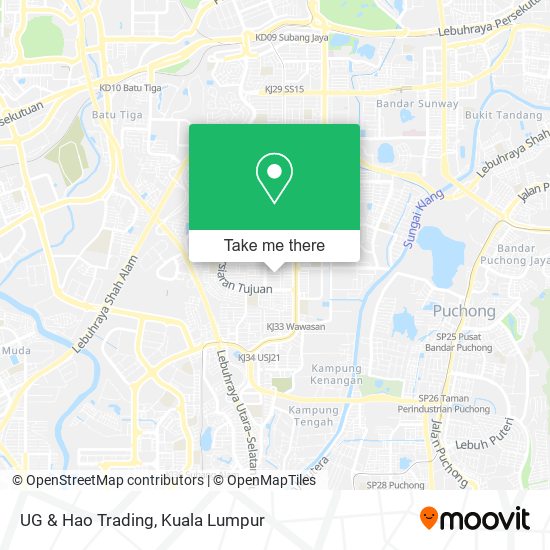 UG & Hao Trading map