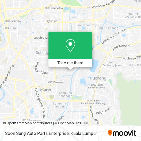 Soon Seng Auto Parts Enterprise map