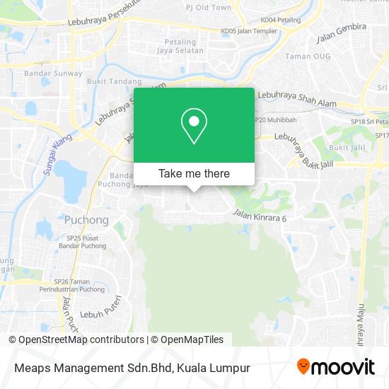 Meaps Management Sdn.Bhd map