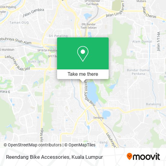 Reendang Bike Accessories map