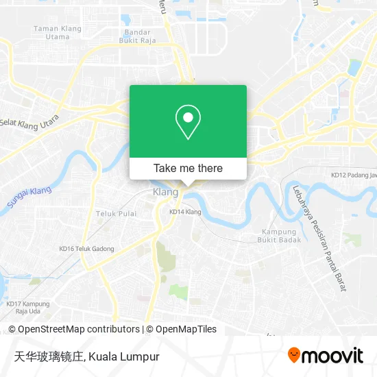 天华玻璃镜庄 map