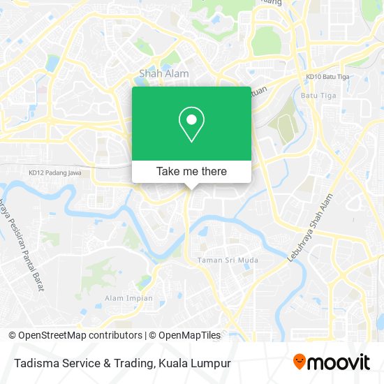 Tadisma Service & Trading map