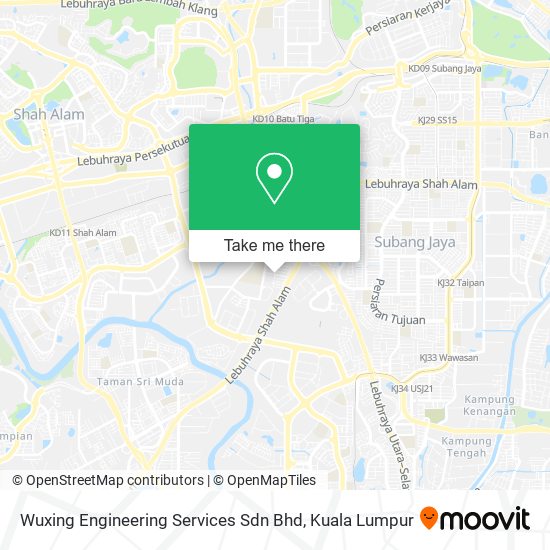 Peta Wuxing Engineering Services Sdn Bhd