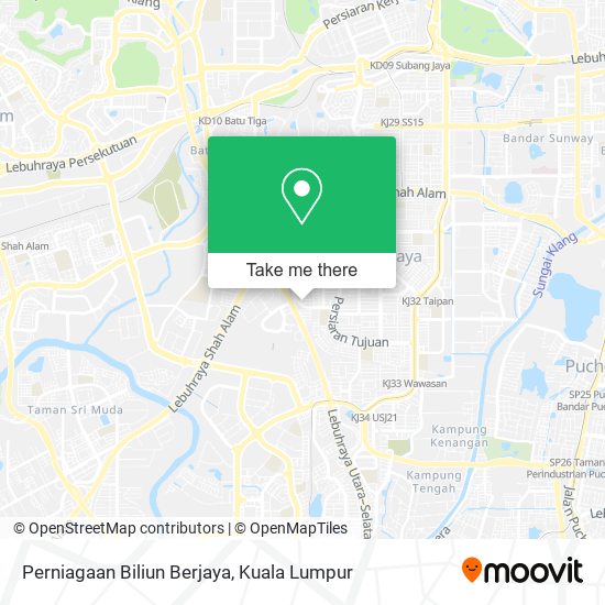 Perniagaan Biliun Berjaya map