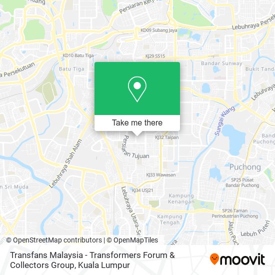 Transfans Malaysia - Transformers Forum & Collectors Group map