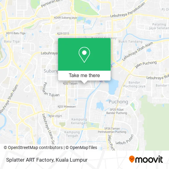 Splatter ART Factory map