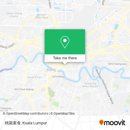 桃園素食 map