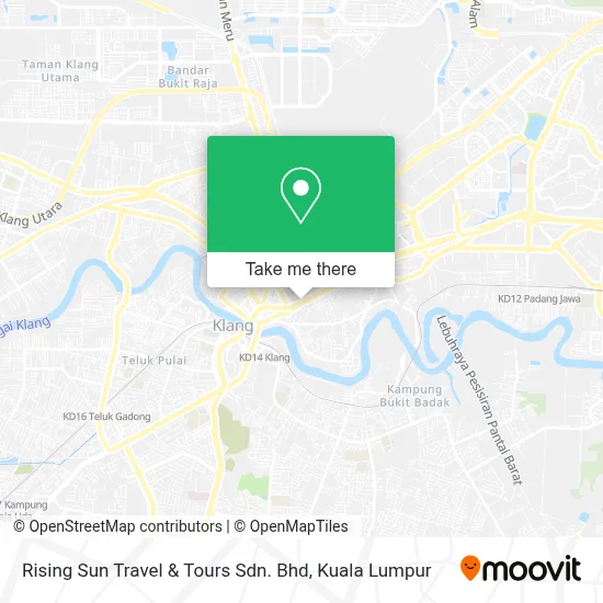 Rising Sun Travel & Tours Sdn. Bhd map