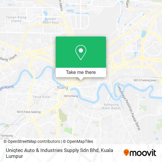 Peta Uniqtec Auto & Industries Supply Sdn Bhd