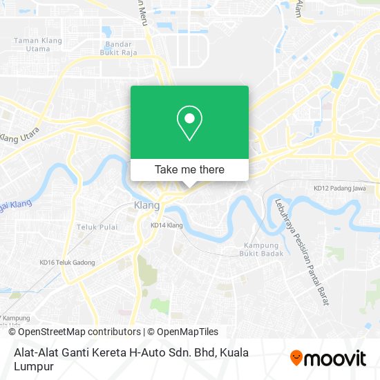 Peta Alat-Alat Ganti Kereta H-Auto Sdn. Bhd