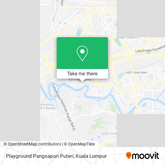 Peta Playground Pangsapuri Puteri