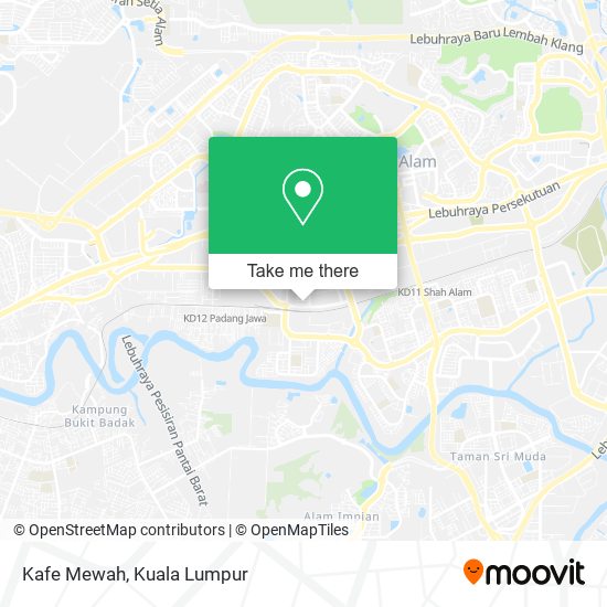 Kafe Mewah map