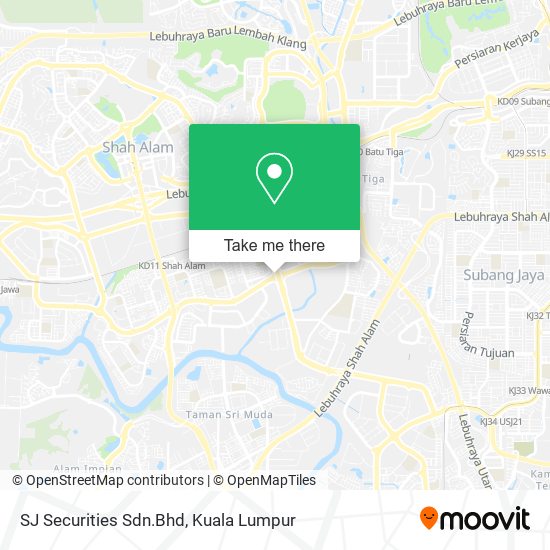 SJ Securities Sdn.Bhd map