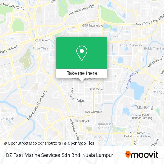 DZ Fast Marine Services Sdn Bhd map