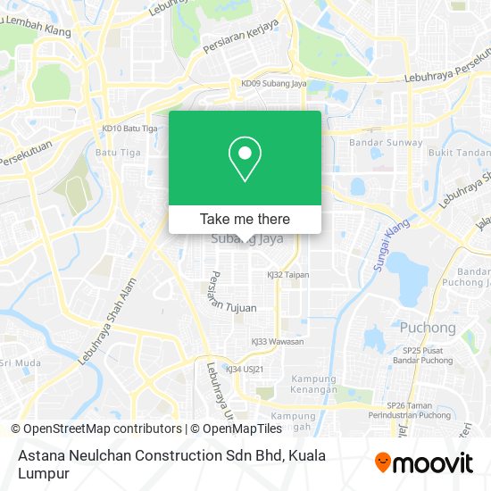 Astana Neulchan Construction Sdn Bhd map