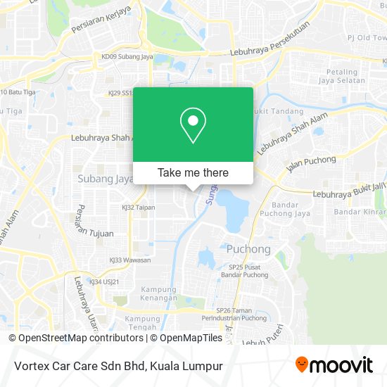 Vortex Car Care Sdn Bhd map