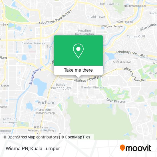 Wisma PN map