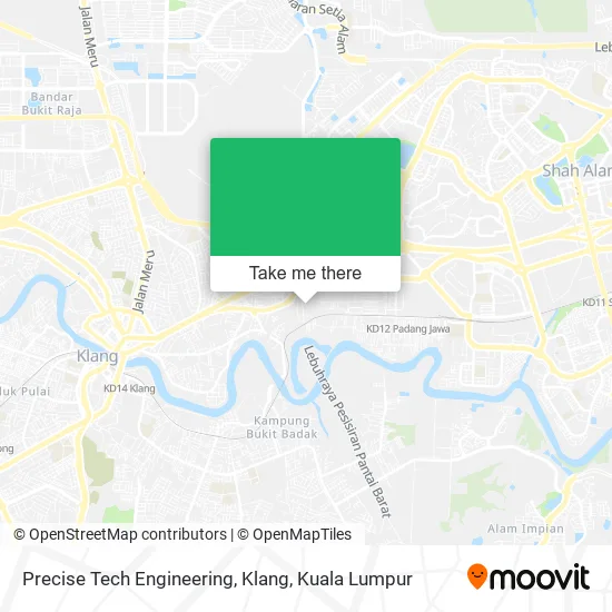 Precise Tech Engineering, Klang map