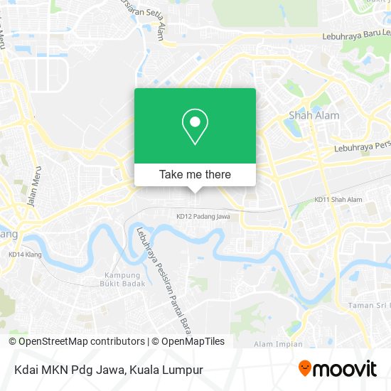 Kdai MKN Pdg Jawa map