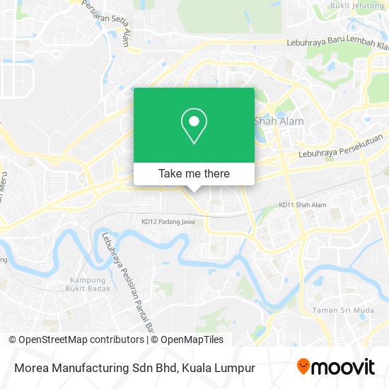 Morea Manufacturing Sdn Bhd map