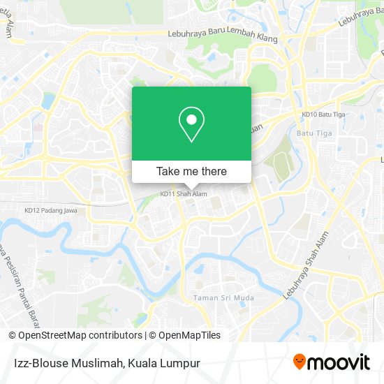 Peta Izz-Blouse Muslimah