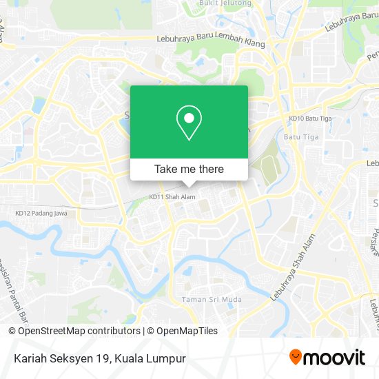 Kariah Seksyen 19 map