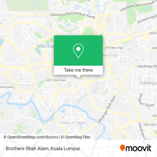 Brothers Shah Alam map