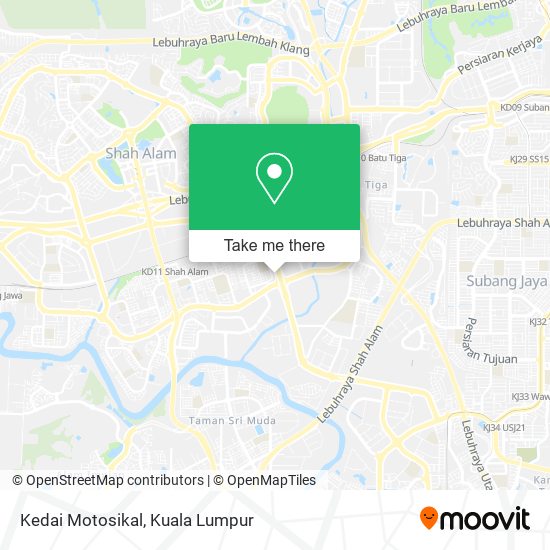 Kedai Motosikal map