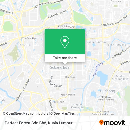 Perfect Forest Sdn Bhd map