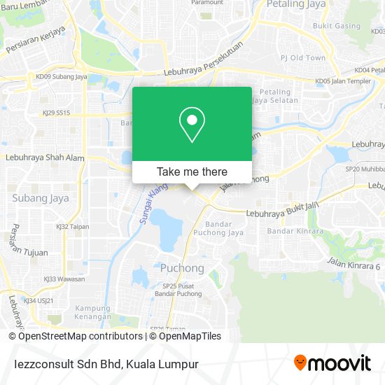 Iezzconsult Sdn Bhd map