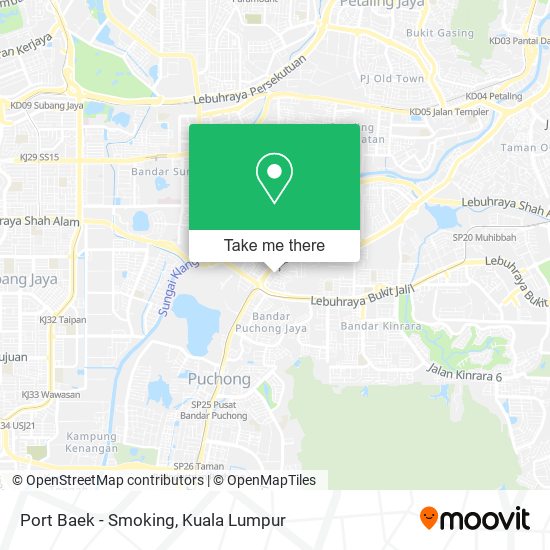 Port Baek - Smoking map