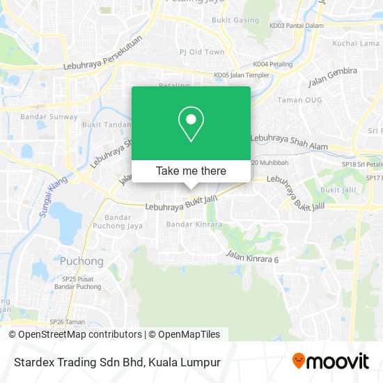 Stardex Trading Sdn Bhd map