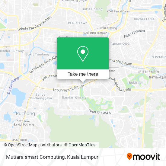 Mutiara smart Computing map